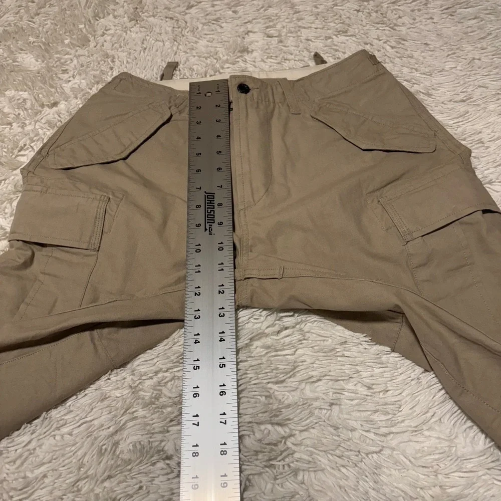 Polo Ralph Lauren Cargo Pants Mens 32x32 Tan Slim Fit Surplus Div. Trousers